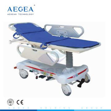 AG-HS008 American Pump hospital hydraulic patient stretcher price with I.V. pole